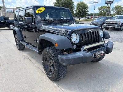 2016 Jeep Wrangler Unlimited Sahara