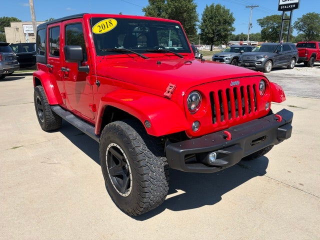 2018 Jeep Wrangler JK Unlimited Sahara 4x4